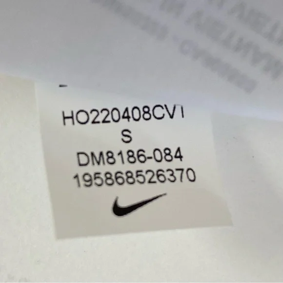 NWT Nike Dri Fit Big Kids Boys Basketball Shorts Size Small Gray White Logo - Picture 8 of 8